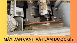 Chi tiết các tính năng máy dán cạnh vát tải nhẹ Holztek HT-45ME