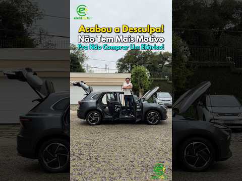 Acabou a Desculpa! Não Tem Mais Motivo Para Não Comprar Um Carro Elétrico!⚡