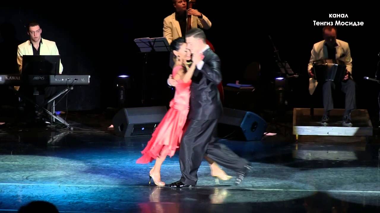 Tango "Invierno". Ruslan Takhirov and Natalia Atepaeva with “Solo Tango” orchestra. Танго.