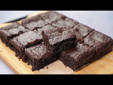 No Egg No Oven Fudgy Brownie Recipe | Eggless Brownie Recipe Without Oven | Yummy