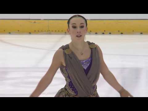 2016 ISU Junior Grand Prix - Dresden - Ladies Short Program - Chiara CALDERONE ITA