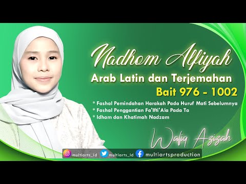 Full Nadhom Alfiyah Bait 976 - 1002 - Wafiq Azizah (Arab Latin dan Terjemah)