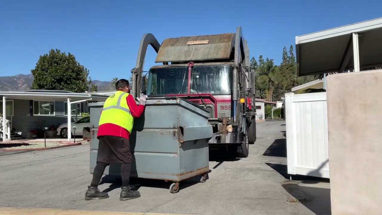 Mobile Home Park Dumpster Pickup by Athens Services