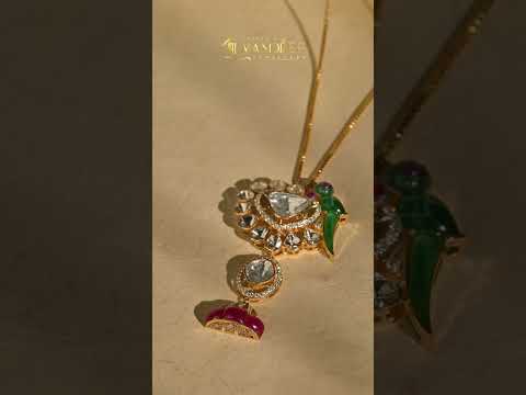 Elegant Kundan Pendant | Designer Jewellery for Every Occasion | Manideep Jewellers