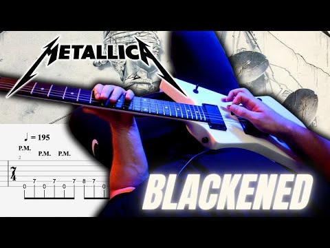 Metallica – Blackened POV Guitar Cover 2025 ⚖️ | SCREEN TABS