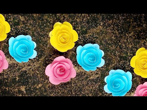 How to make paper flowers easily🌸 Umama's Craft