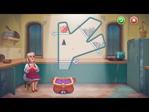 Homescapes Level 1229 - 15 Moves - No Boosters