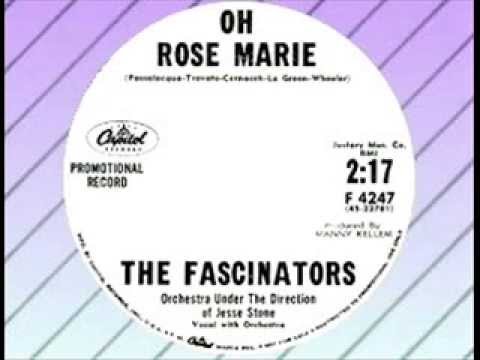 The Fascinators - Oh Rosemarie (3 Versions) (CAPITOL)