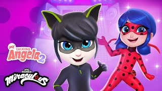 Download lagu Angela vs. Ladybug Showdown 💃🥋 @Miraculous x @TalkingAngela mp3