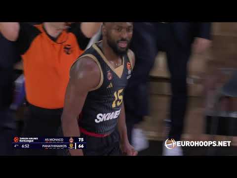 Kemba Walker (Career-high 13 points): AS Monaco-Panathinaikos AKTOR Athens 90-91