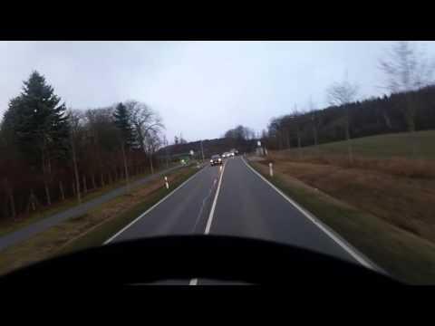 Von der A20 auf der L13 nach Stralsund