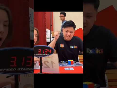 Max Park New Rubik’s Cube World Record 3.13 seconds