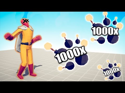 1000x OVERPOWERED BOMB THROWER vs UNITS - TABS | Totally Accurate Battle Simulator 2023