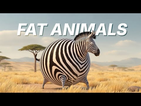 Fat Animals - #funnyvideo #funny #animals #animation - videosAIpro