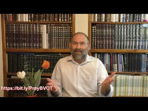 Pray with the right attitude - Rabbi Chaim Goldberg from Jerusalem