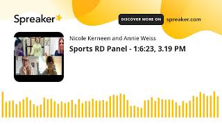 Sports RD Panel - 1:6:23, 3.19 PM