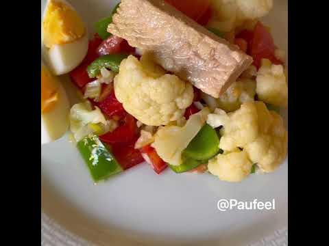 ENSALADA DE VERANO LIGERA! Y EN 5 MINUTOS !!