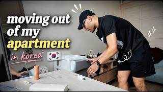 moving out of my apartment in korea