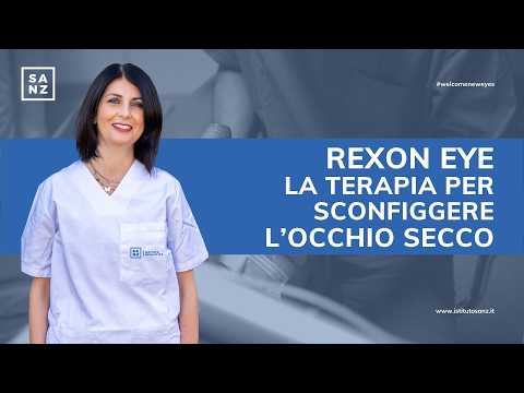 Rexon-Eye: terapia avanzata per l'occhio secco. Spiegazione del Dott. Sanz.