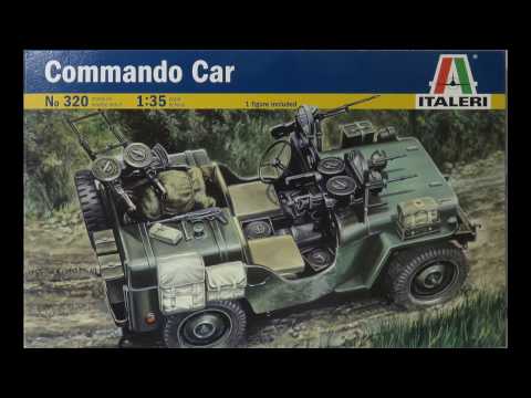ITALERI 1/35 320 Military Vehicle Commando Car