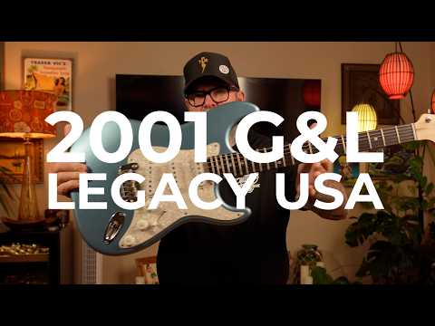 2001 G&L Legacy USA - Lake Placid Blue Metallic image 17
