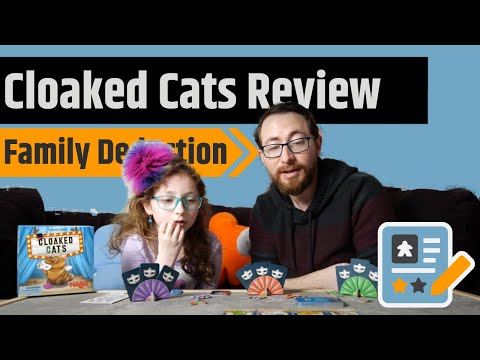 Cloaked Cats Review - Family Friendly Deduction