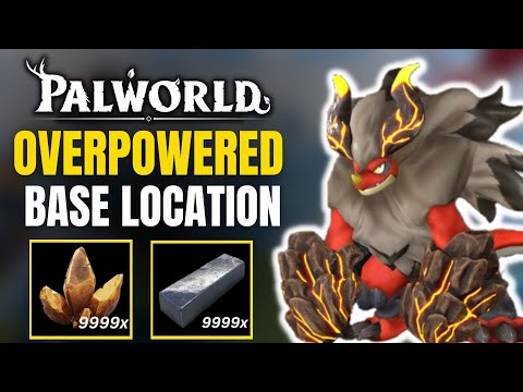 Die BESTE Base in PALWORLD (Unendlich Eisen, Steinkohle, Erz)