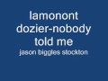 lamont dozier-nobody told me