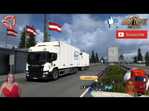 Euro Truck Simulator 2 (1.44 Beta) Long Delivery In Austria Scania P450 Next Gen + DLC's & Mods
