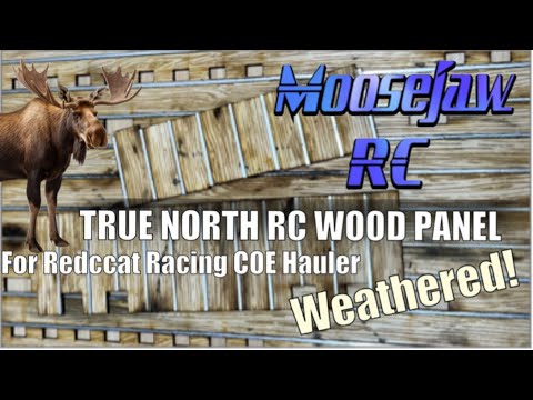 True North RC Wood Truck Bed Panel