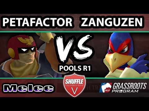 Shuffle V - PetaFactor (Captain Falcon) Vs. Zanguzen (Falco) - Pools