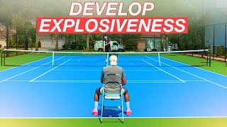 How to Improve Explosiveness, Intensity & Ball Recognition | Tennis Lesson with Shamir
