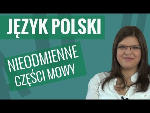 Język polski - Nieodmienne części mowy