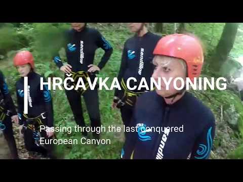 Hrčavka Canyoning 2018 by Trio Lux - Extreme canyoning adventure!
