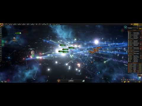 Stellaris Terran Empire vs Space Peacocks