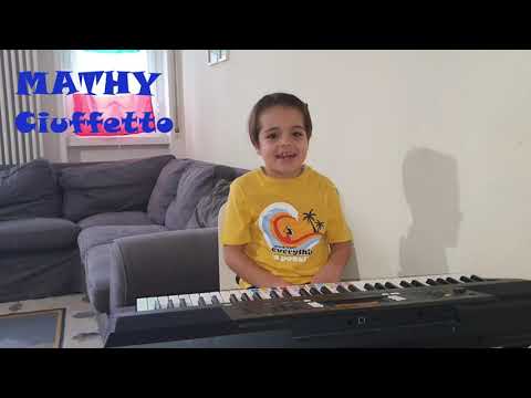 TUTORIAL per bambini ! Come si suona L''Occhio Bello  facile al pianoforte / tastiera