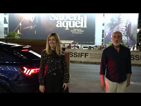 Llegada de Alexandra Jiménez y Gonzalo de Castro ''La Ternura'' (Galas RTVE) 2023