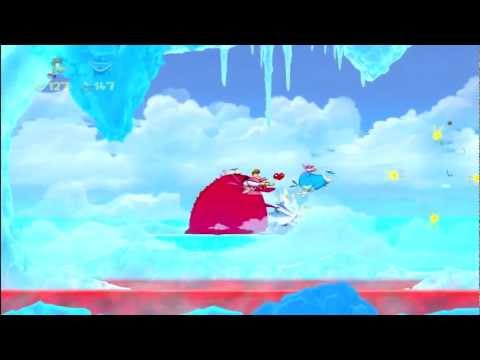 Let's Play: Rayman Origins part 34 - Ice Falling From The Sky