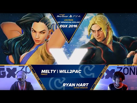 SFV: Will2Pac vs Ryan Hart - EGX 2016 Top 8 Winners - CPT 2016