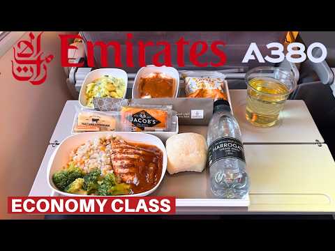 EMIRATES AIRBUS A380 (Economy) | Nice - Dubai | Flight Review
