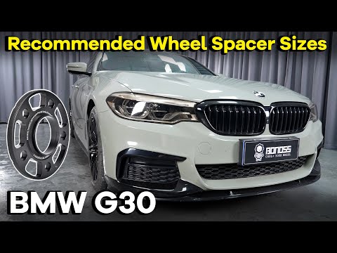 Upgrade Your BMW G30 with These Recommended Wheel Spacer Sizes - BONOSS BMW Accessories