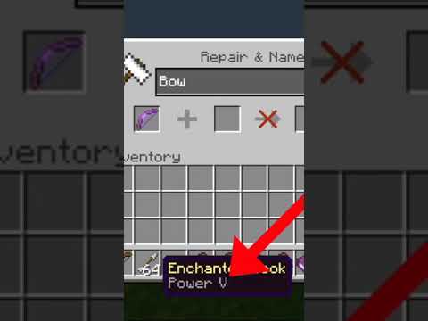 Akuma Gaming 91 - how to make your 🏹 bow over powered #bow #overpowered #enchantment #minecraft