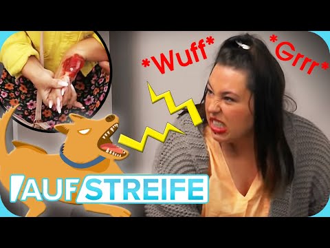 Vorsicht, BISSIG! 😬 Aggressive Frau verhält sich wie Hund mit Tollwut - Warum? | Auf Streife | SAT.1