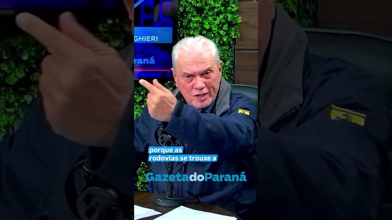 Comentarista critica governo Ratinho e cobra obras prometidas no Paraná