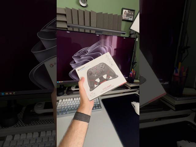 Vídeo relacionado con DuLingKer Mando PC con Carga Base, Mando Inalámbrico para PC Windows/Switch