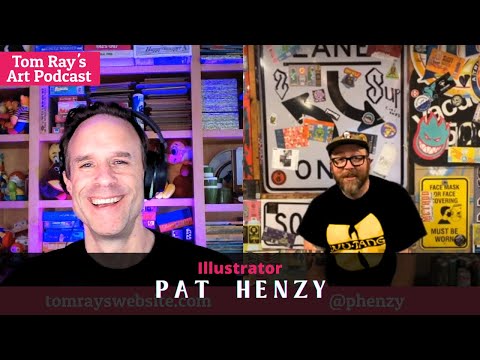 Pat Henzy: An Artist Who Turned Instagram into a Career - Tom Ray's Art Podcast