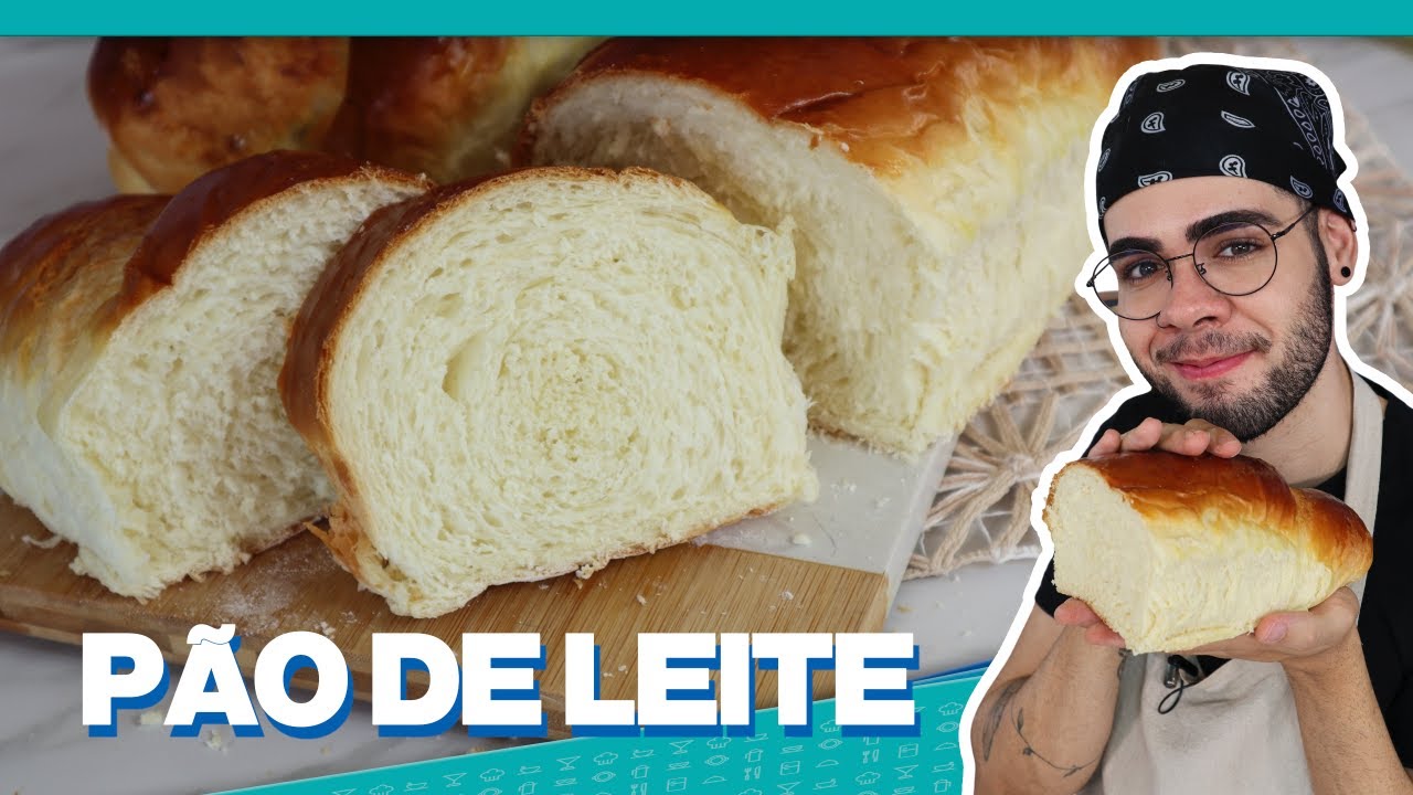 O PÃO MAIS FOFINHO QUE EU JÁ FIZ | PÃO DE LEITE SIMPLES E DELICIOSO
