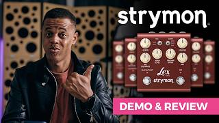 Video thumbnail for Strymon Lex Rotary Modulation Pedal V2 | Demo & Review by Saucy Sounds