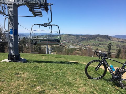 Zwardoń i okolice na szosie