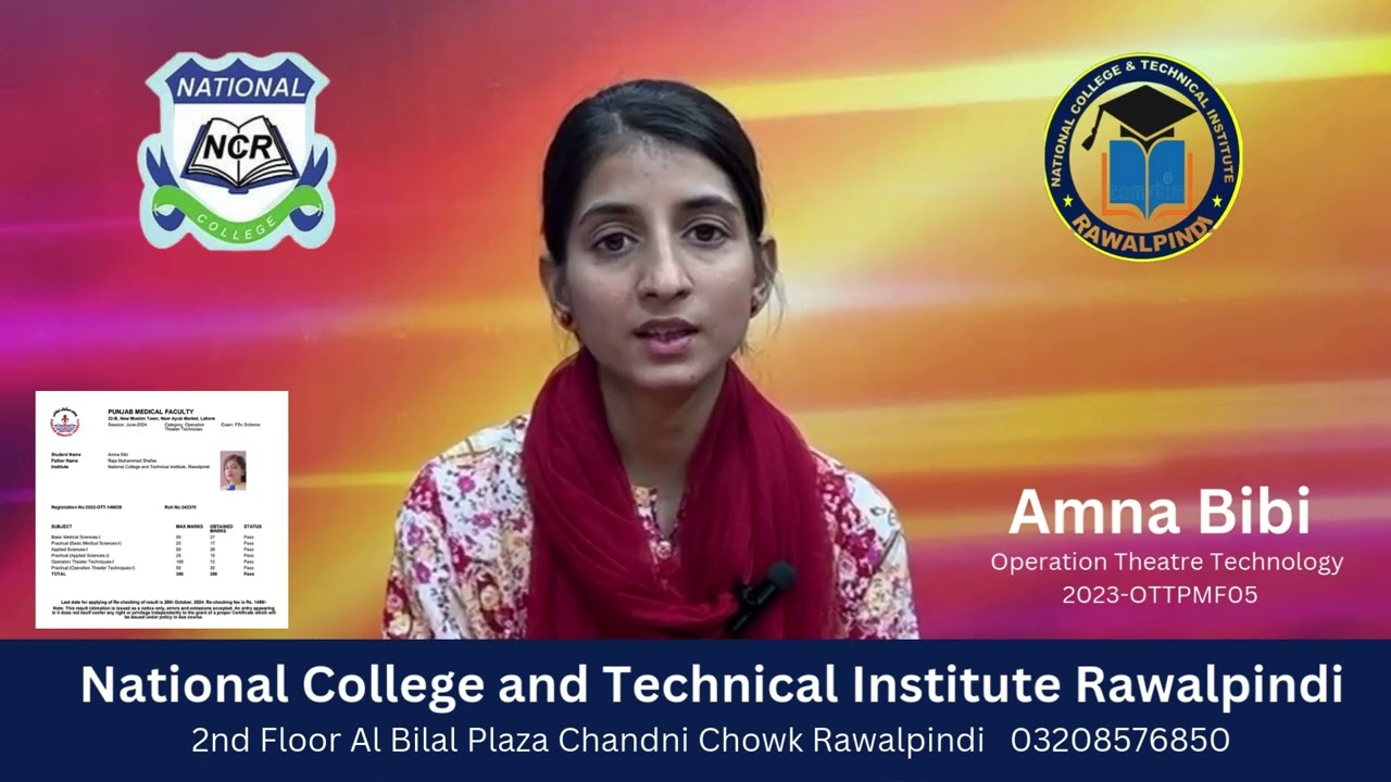 Success Stories of National College Rawalpindi Students